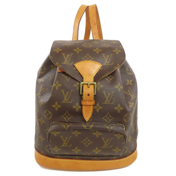 LOUIS VUITTON Brown Monogram Backpack - Picture 1 of 11